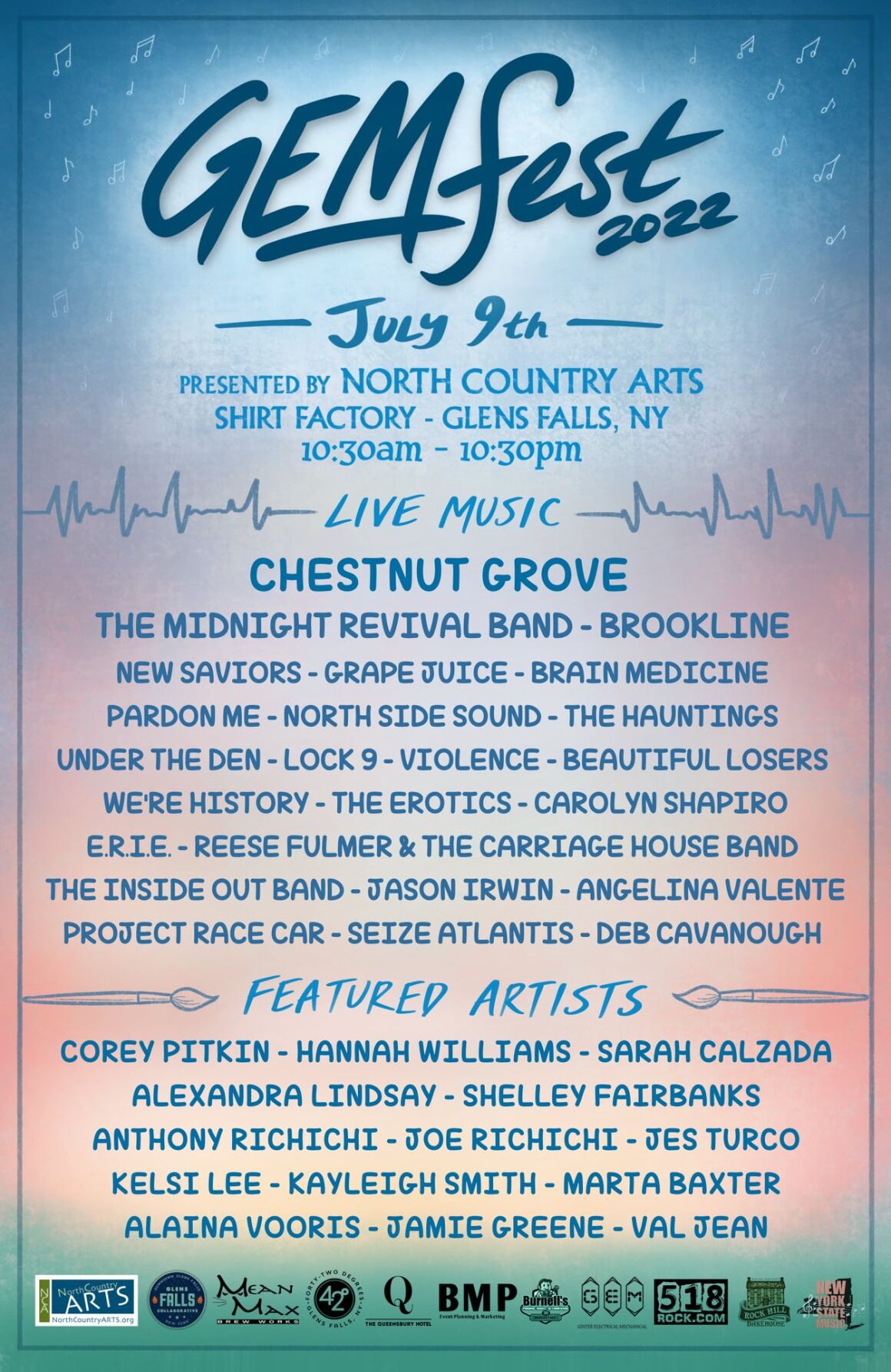 GEM festival poster